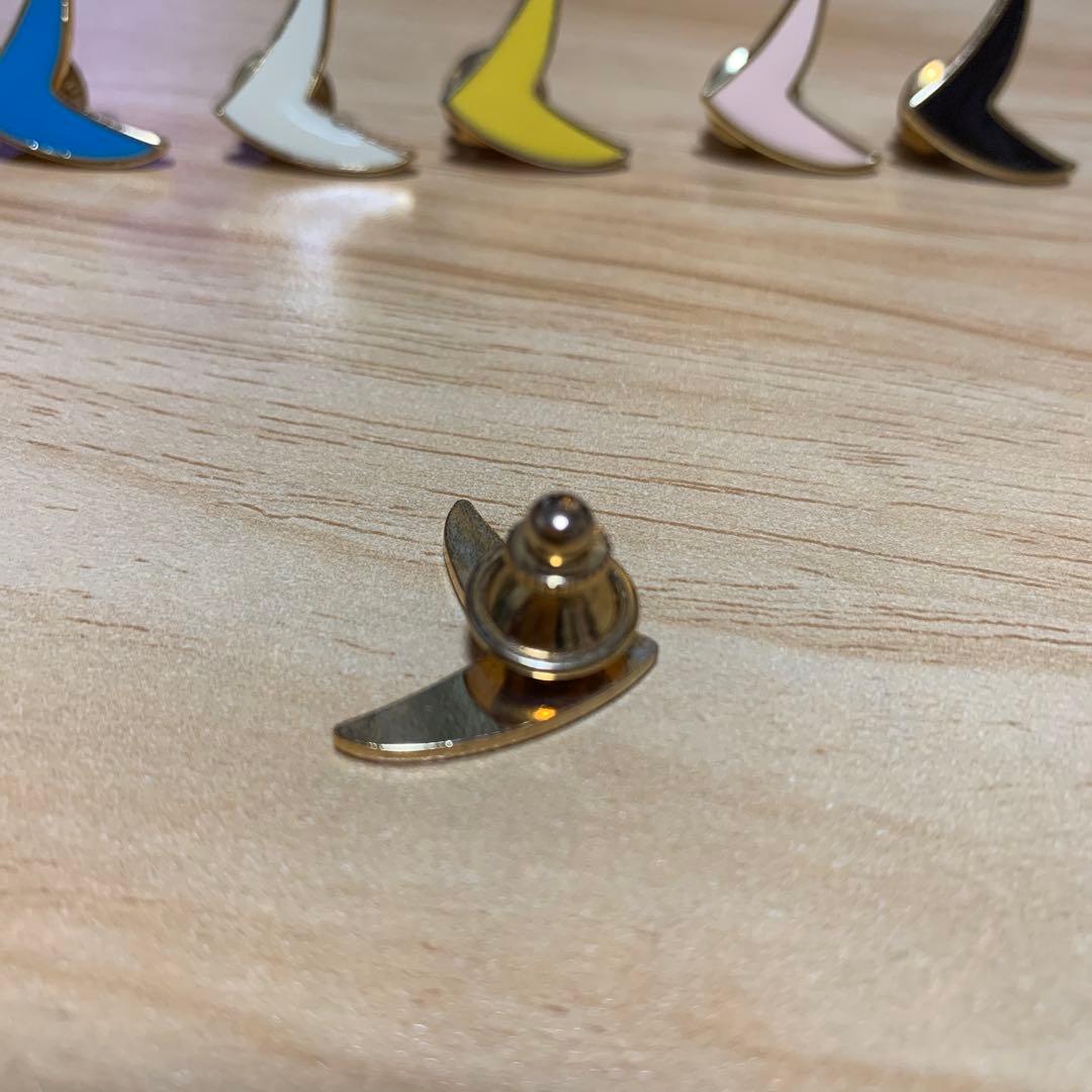 ミナペルホネン bird ピンバッジ 6色セット バード ブローチ