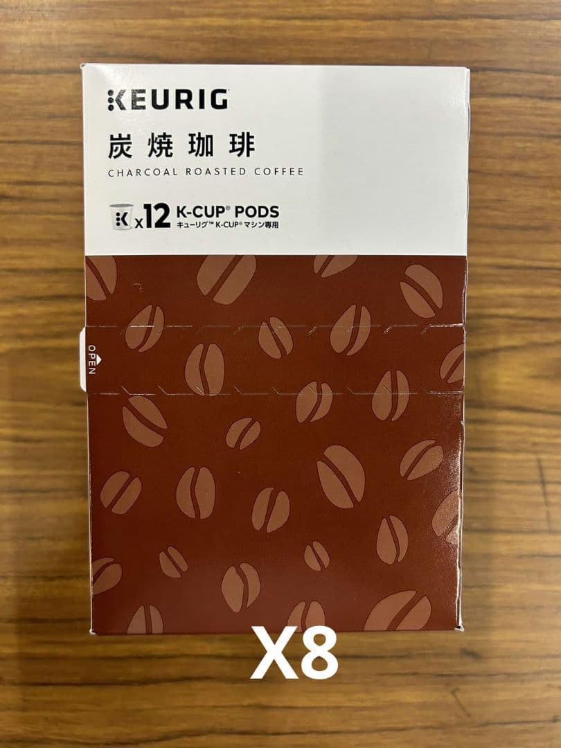超お得商品～キューリグkカップ　炭焼珈琲　8箱セット