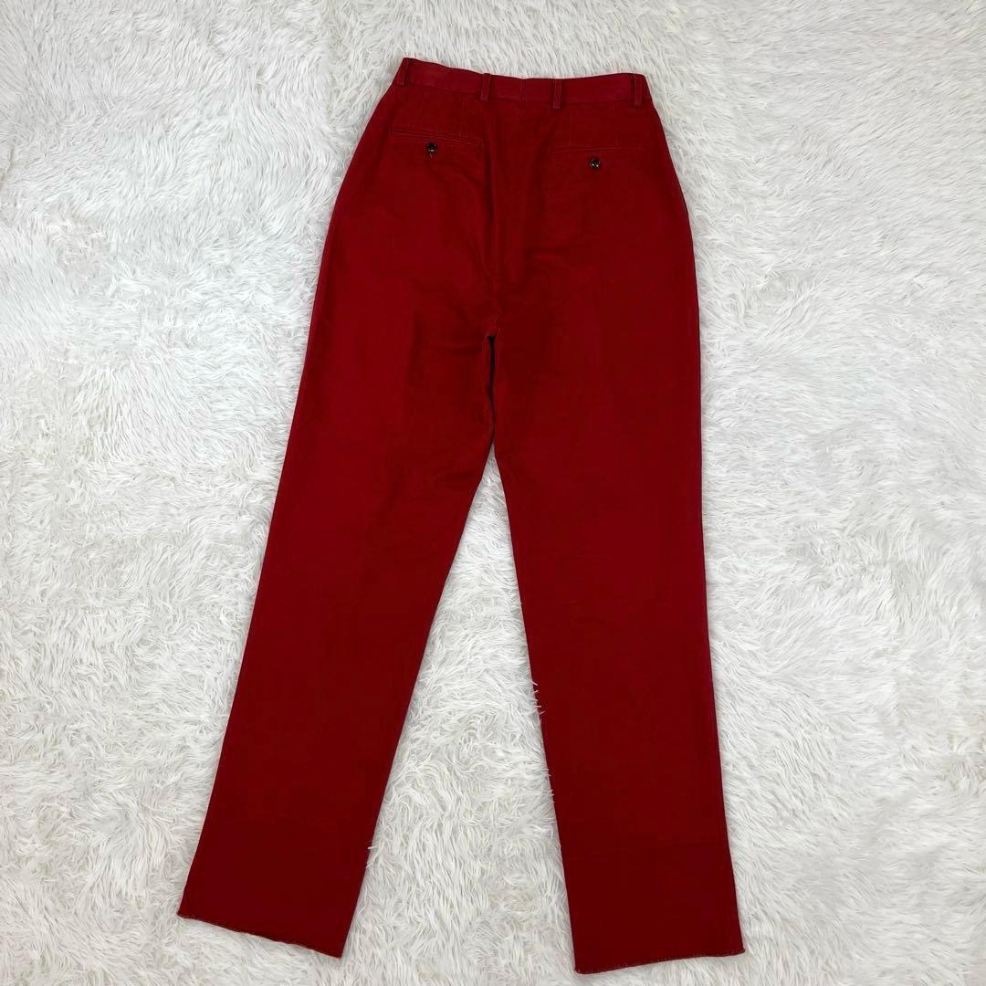 【美品・裾未処理】ニート・チノパンツ・トラウザーパンツ・２タック・44