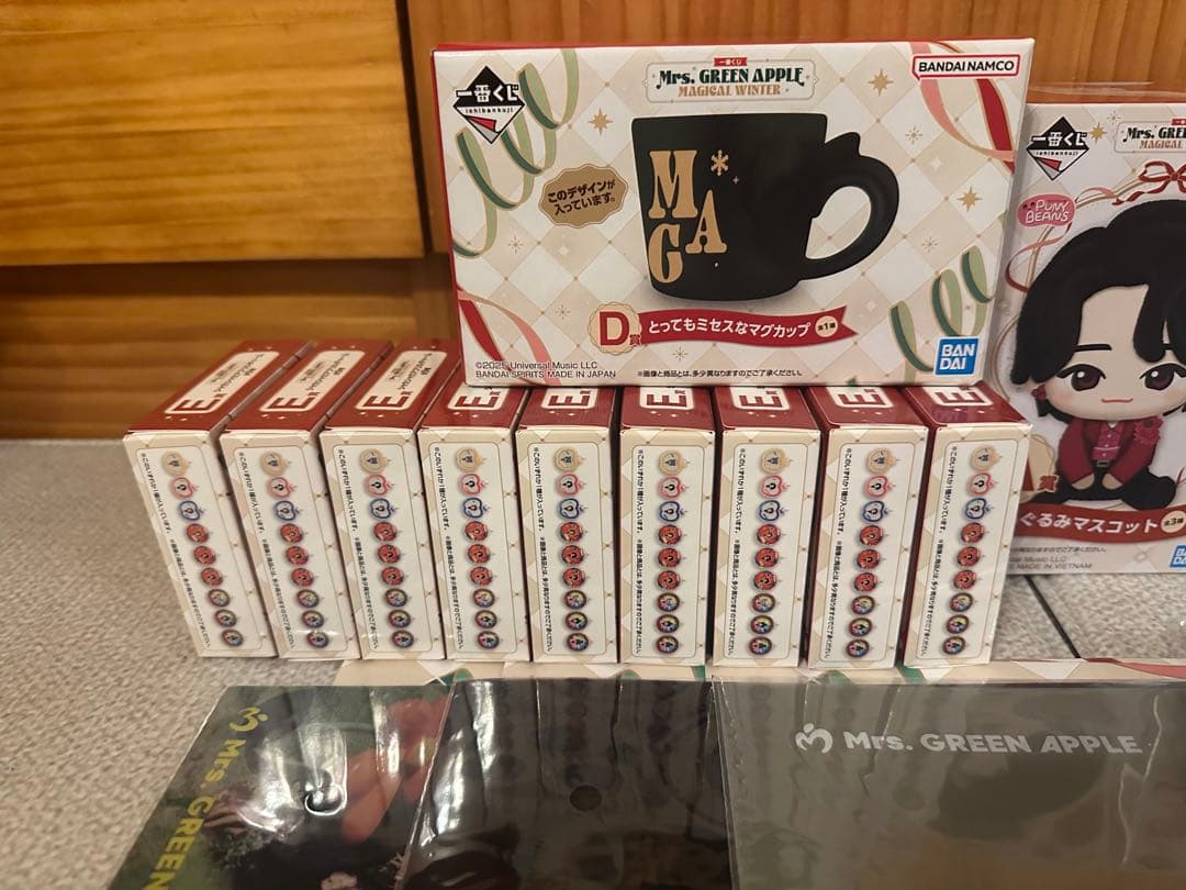 Mrs. GREEN APPLE 一番くじ コンプリート ミセスグリーンアップル