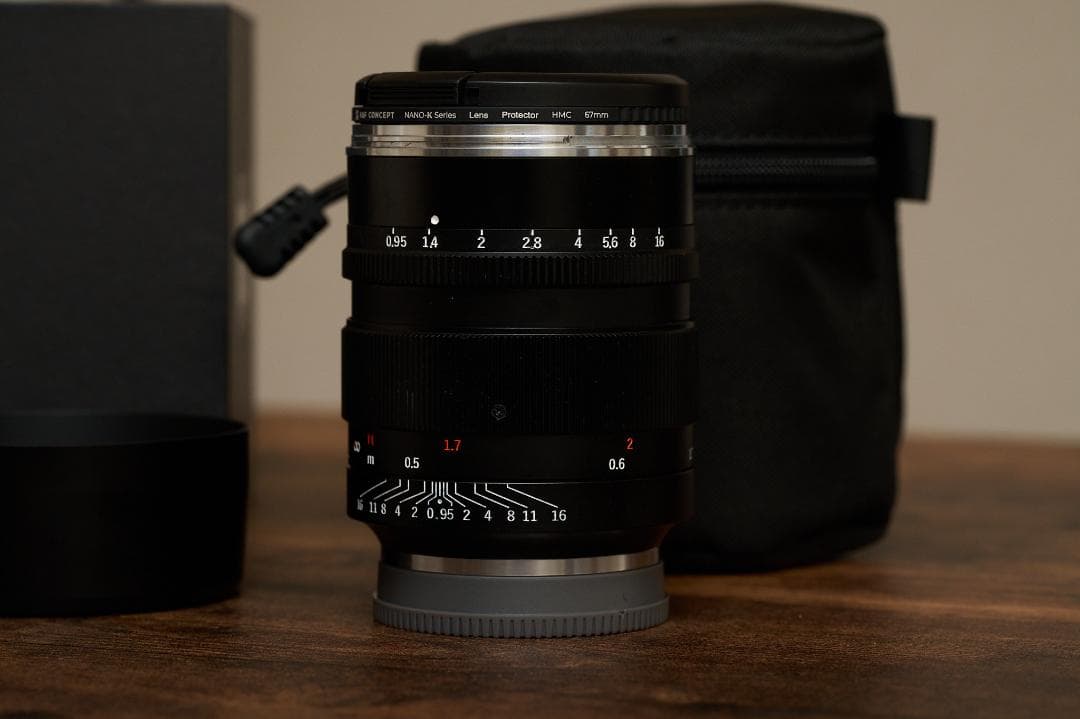 中一光学 SPEEDMASTER 50mm F0.95 SONY-E用