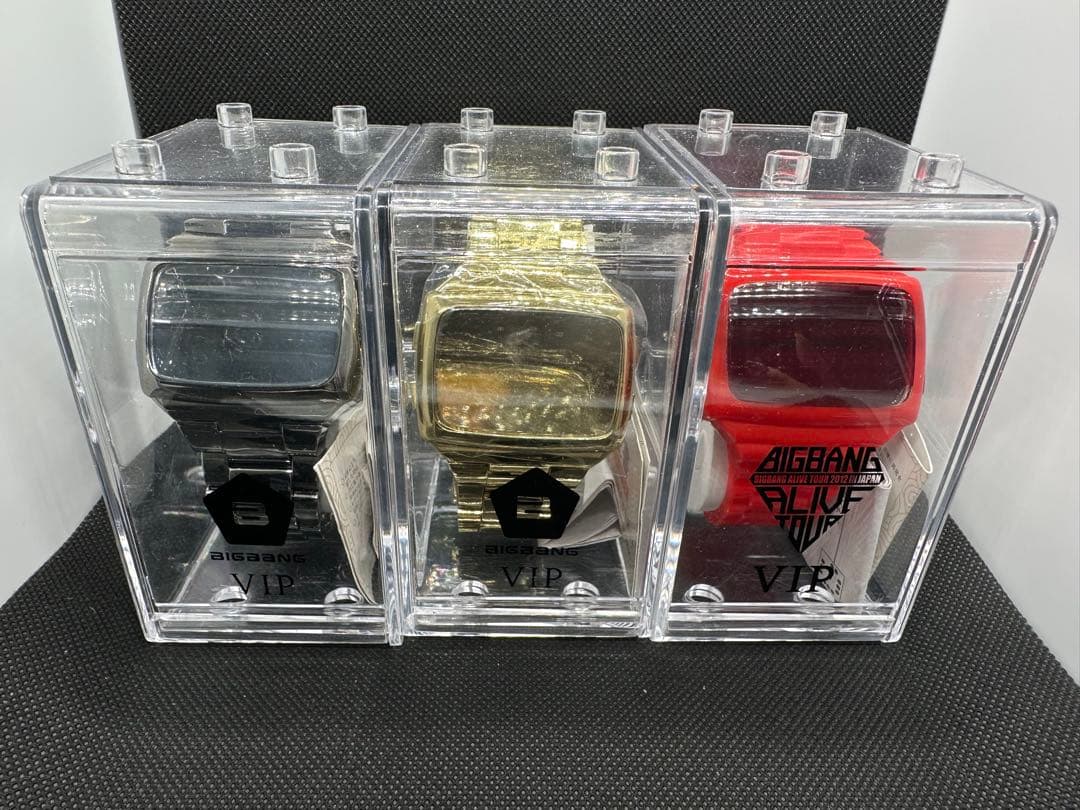 ◉bigbang vip デジタルウォッチ3個セット