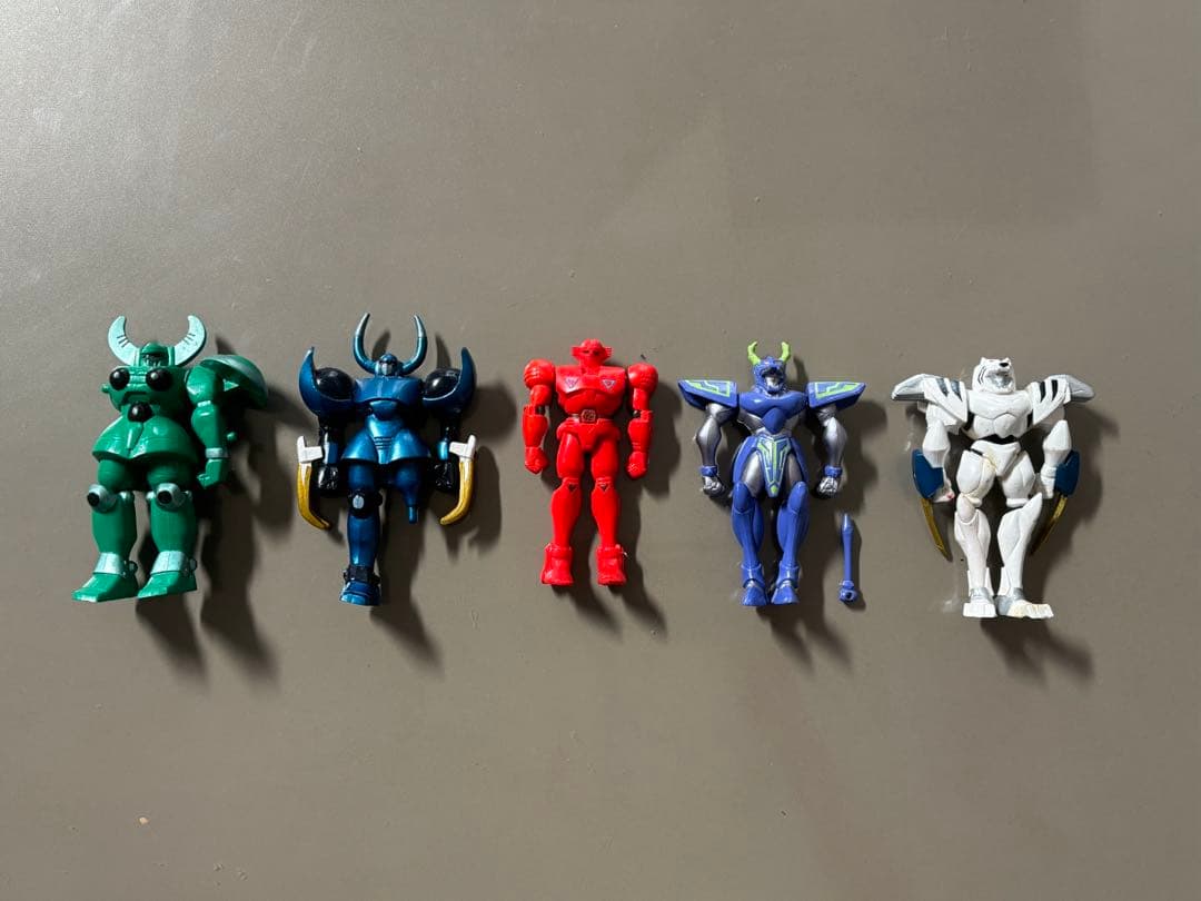 【希少】レッドバロン メタルファイトセット　ソフビ 5体