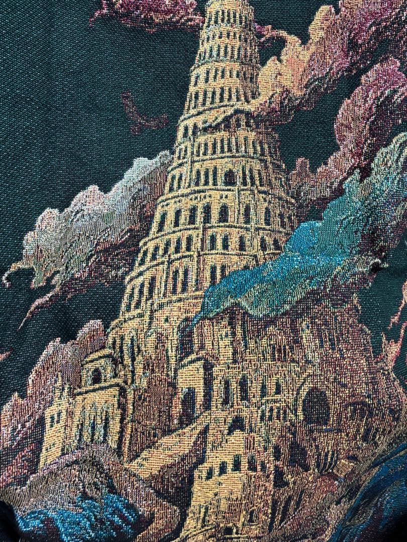 ミセス バベルの塔 マルチクロス ランダム アタリ ゴブラン織り 即購入OK