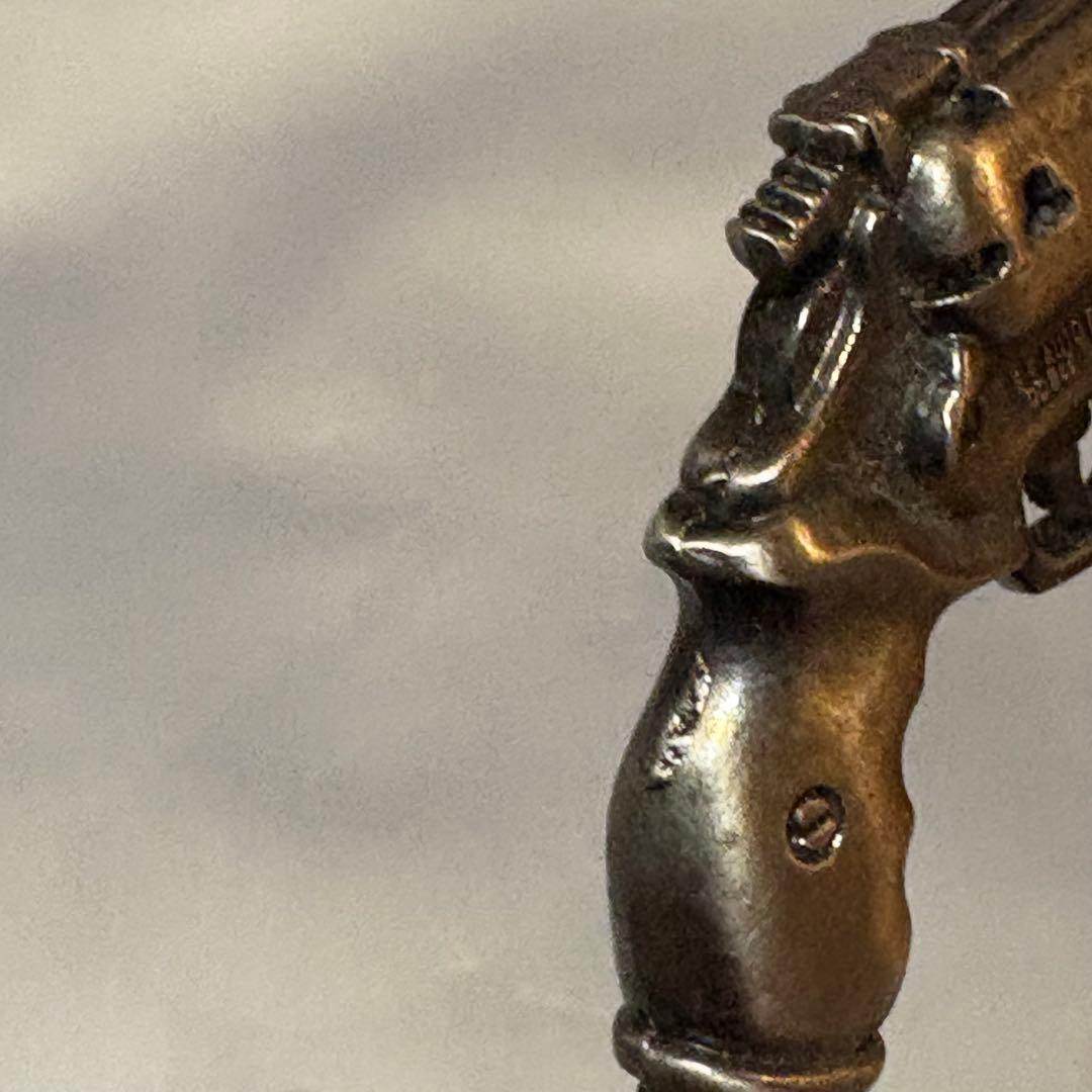 ★金属製★当時物【トライガン】ヴァッシュの銃45 Long Coltキーホルダー