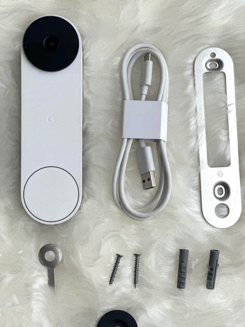 【美品・動作良好】Google Nest Doorbell スマートドアベル