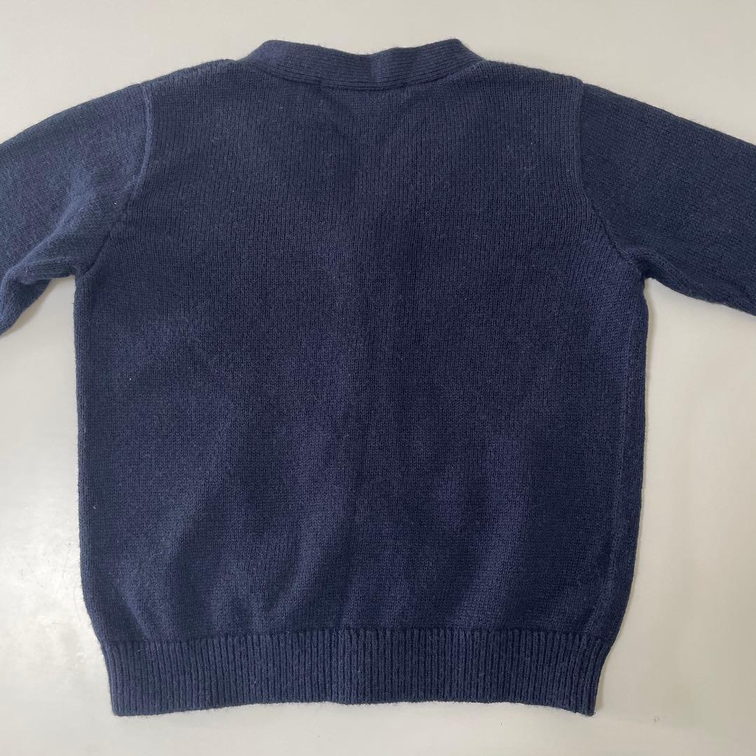 familiar 3点セット フォーマル 90 カーディガン シャツ 短パン