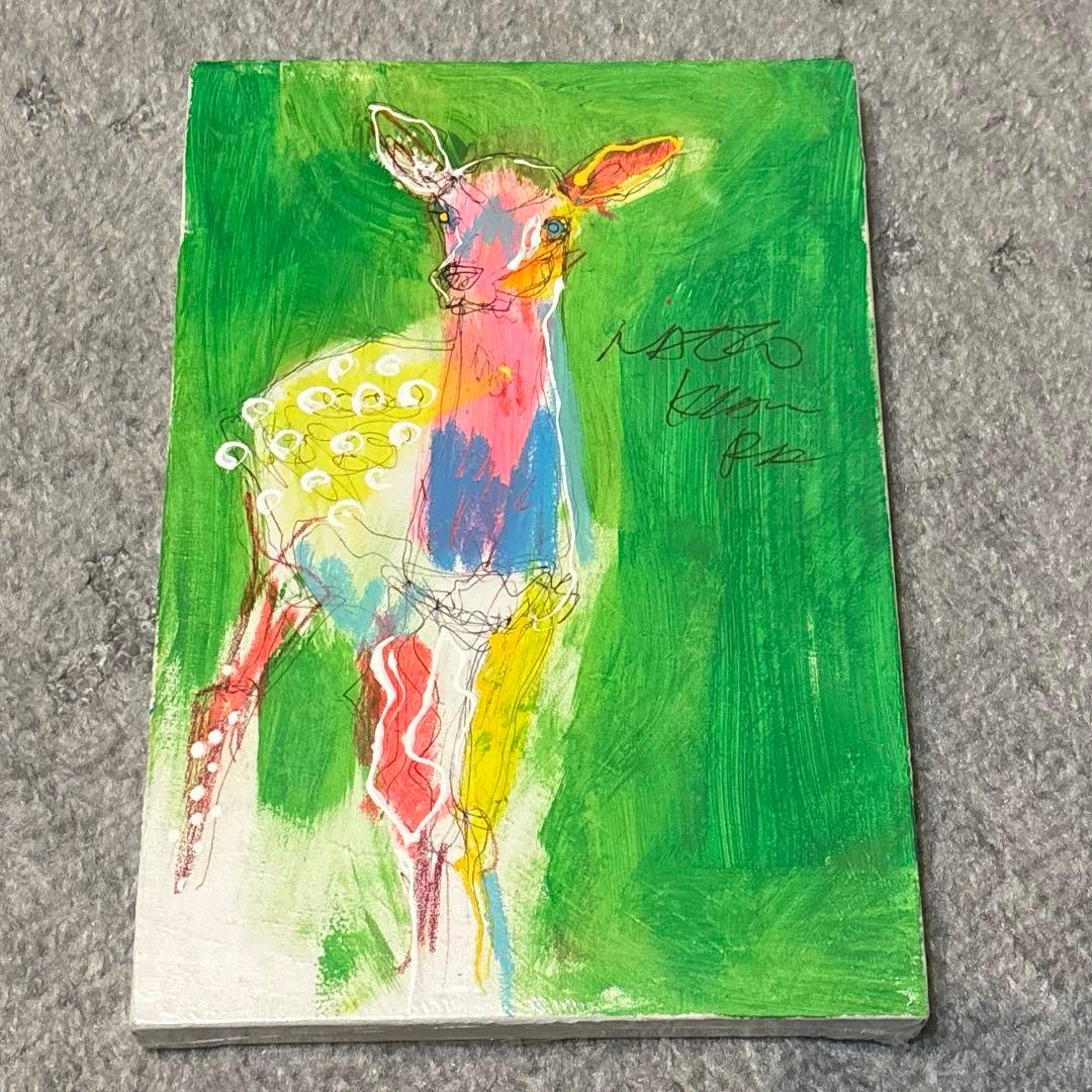北村直登 原画 鹿 SMサイズ