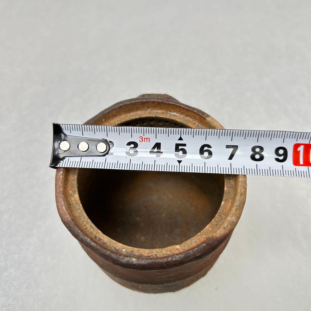 佐藤苔助 備前焼宝瓶 手捻り人気作者 急須 共箱 共布 茶注 煎茶 茶道具