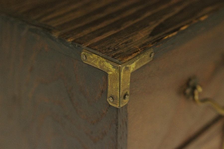 可愛い 桑材 小箪笥 引き出 小物入 和家具(LC335)