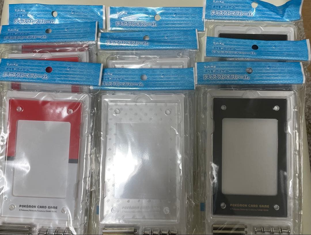 ポケモンカードゲーム ディスプレイフレーム 3色3セット