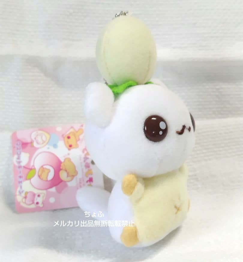 SAN-X ももんがモモちゃん エゾももちゃん マスコットキーチェーン平成レトロ