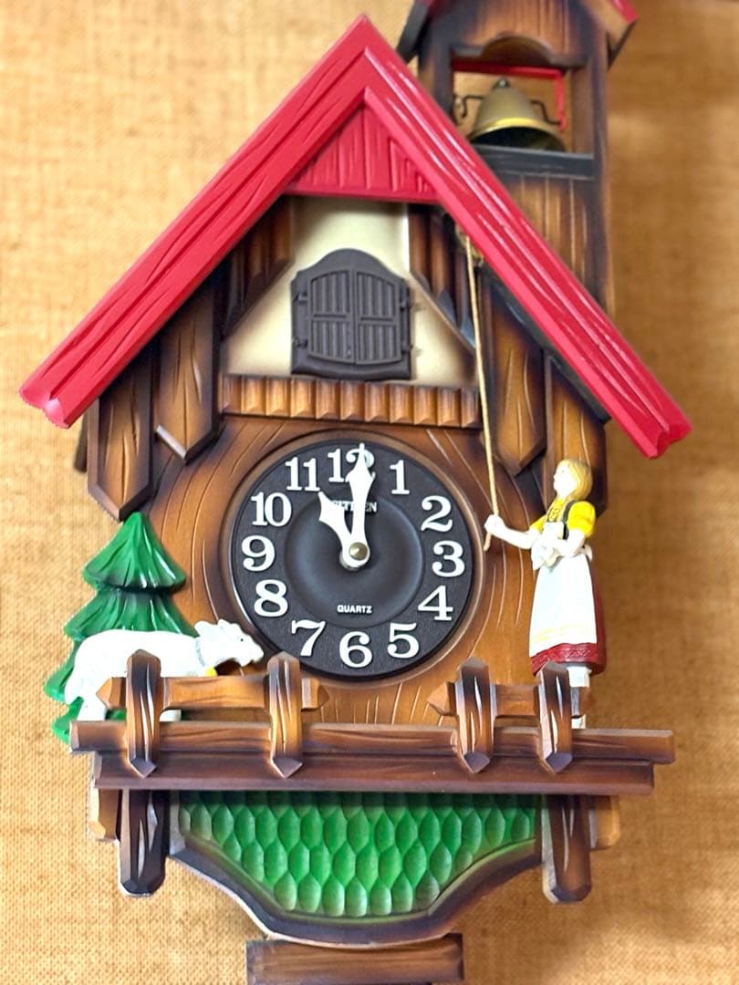 CITIZEN 鳩時計 クォーツ壁掛け時計 ビンテージ