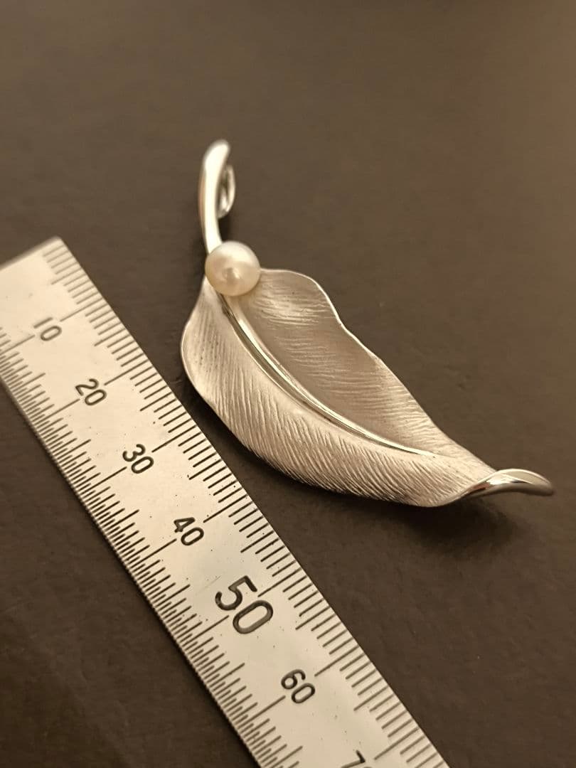 田崎 TASAKI 2ウェイ パール シルバー ブローチ