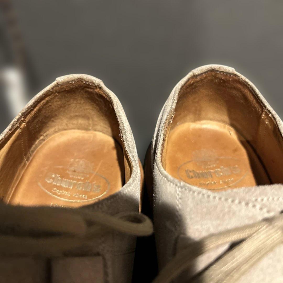 Church’s 70F スエード　ギリーシューズ