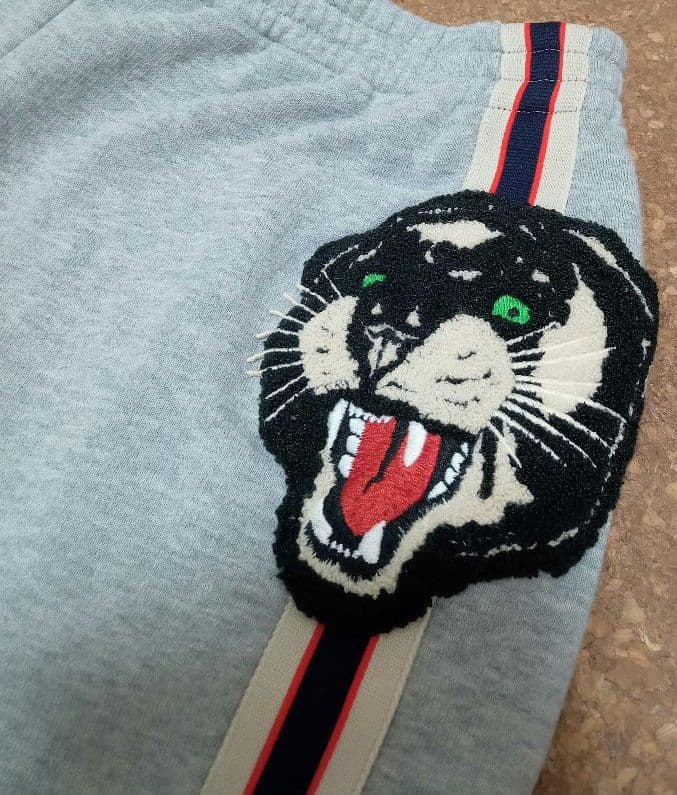 GUCCI グッチ サイドラインロゴ ジョギングパンツ スウェット サイズ10