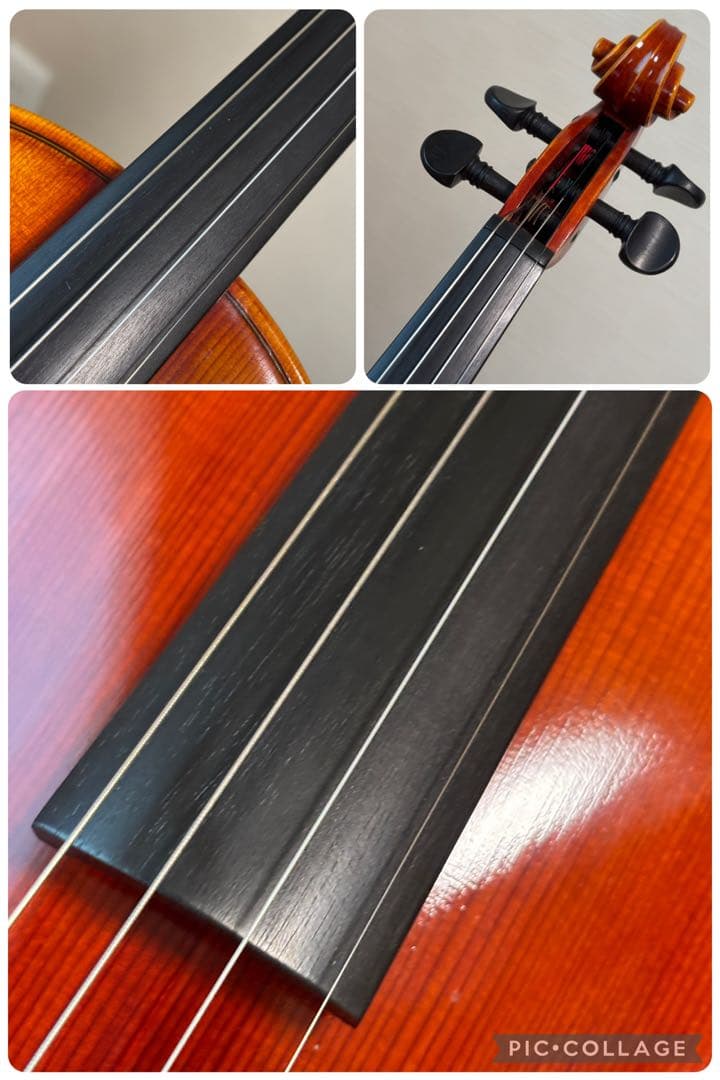 【極美品】スズキ　バイオリン　No.520 4/4 1987年　弓毛替え済み