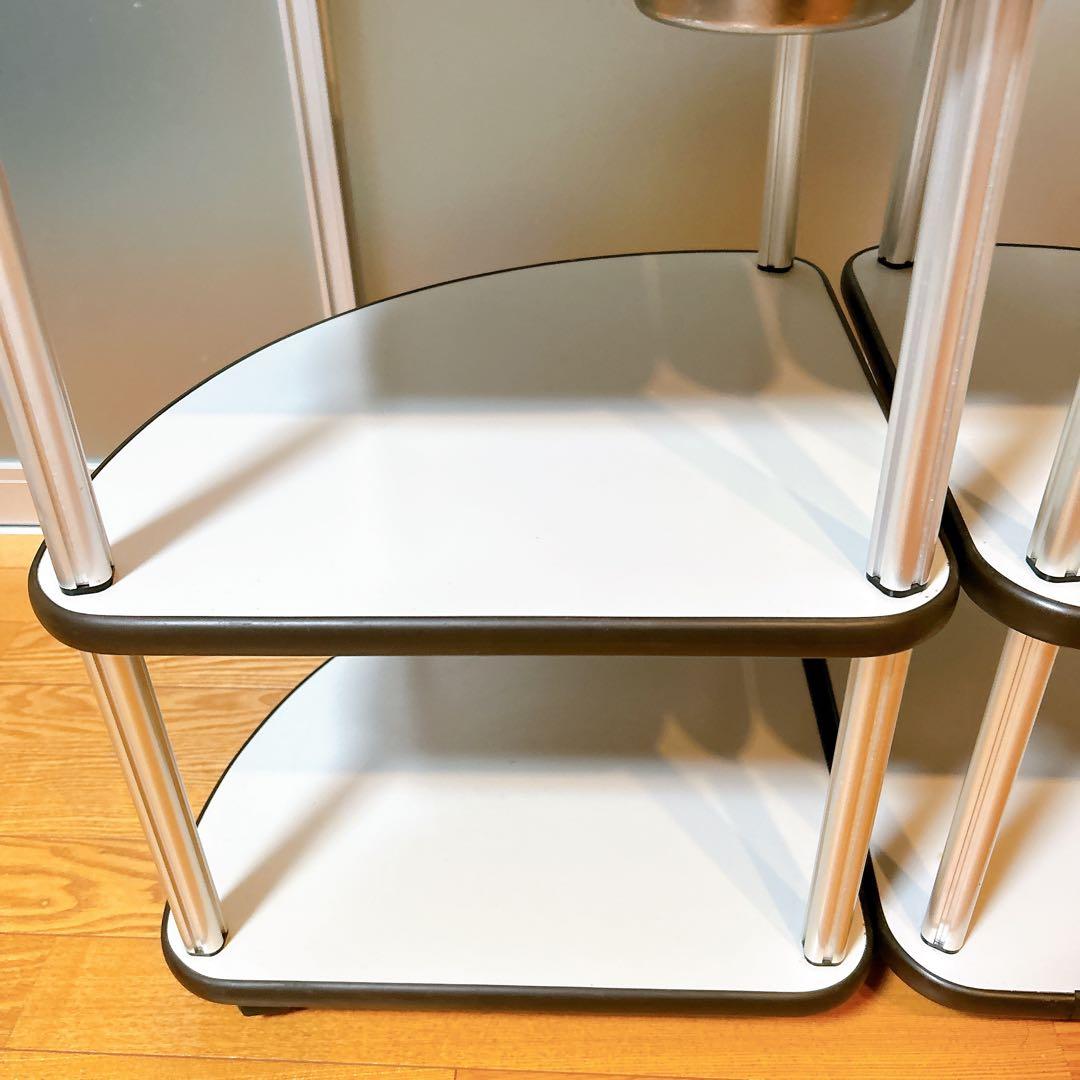 麻雀　麻雀卓用　サイドテーブル　灰皿付き　2点セット②