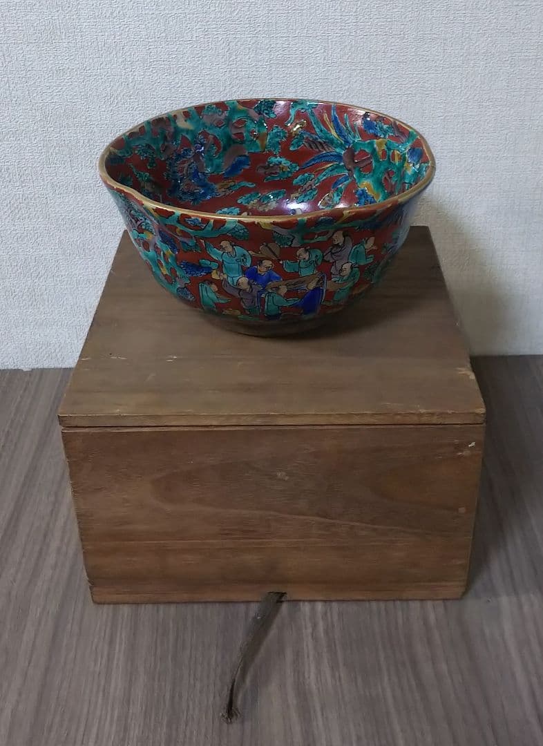 青木木米作の器