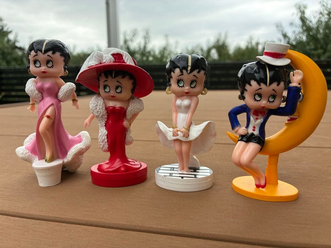 ベティブープ フィギュア 4体セット 1999年 正規品 レトロ PVC