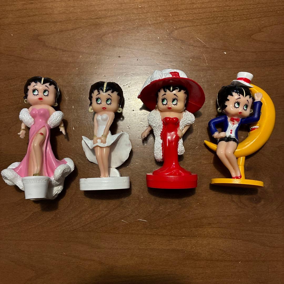 ベティブープ フィギュア 4体セット 1999年 正規品 レトロ PVC