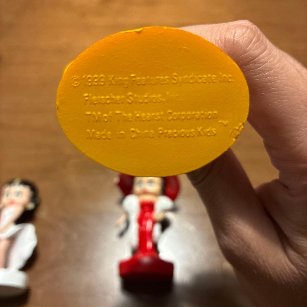 ベティブープ フィギュア 4体セット 1999年 正規品 レトロ PVC