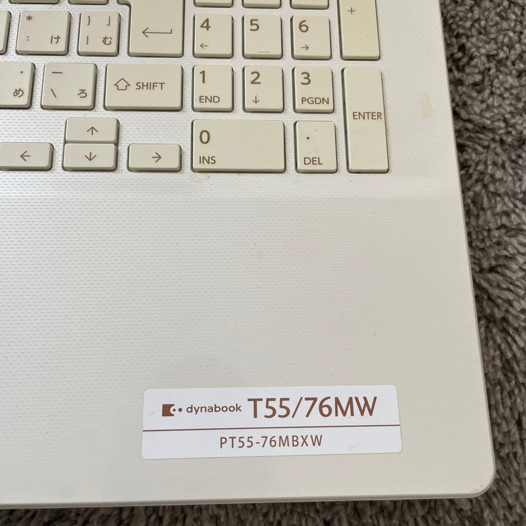 その他ノートPC本体 TOSHIBA dynabook T55/76MW