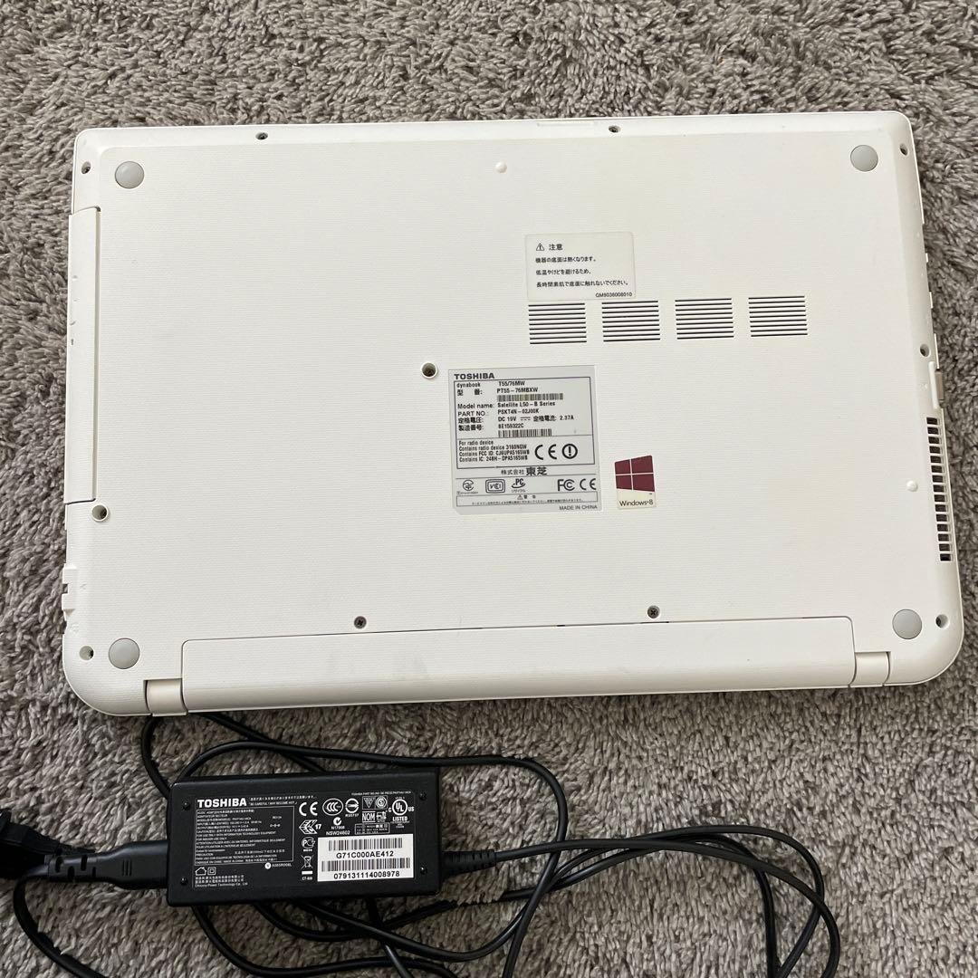 その他ノートPC本体 TOSHIBA dynabook T55/76MW