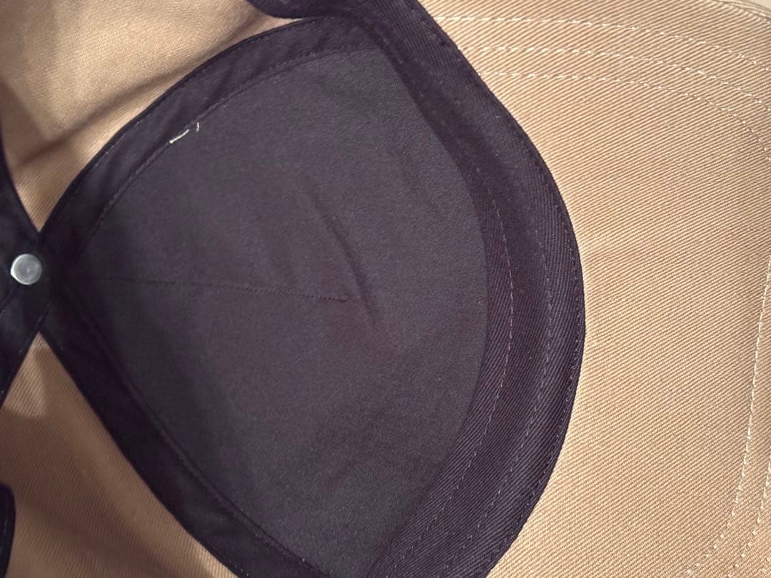 【残3日】SAINT LAURENT キャップ ベージュブラウン 57 サイズ