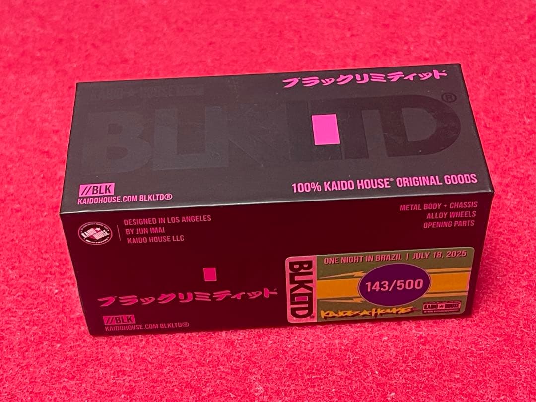 じ*ん様 BLK LTD Kaido House サイン入り 143/500