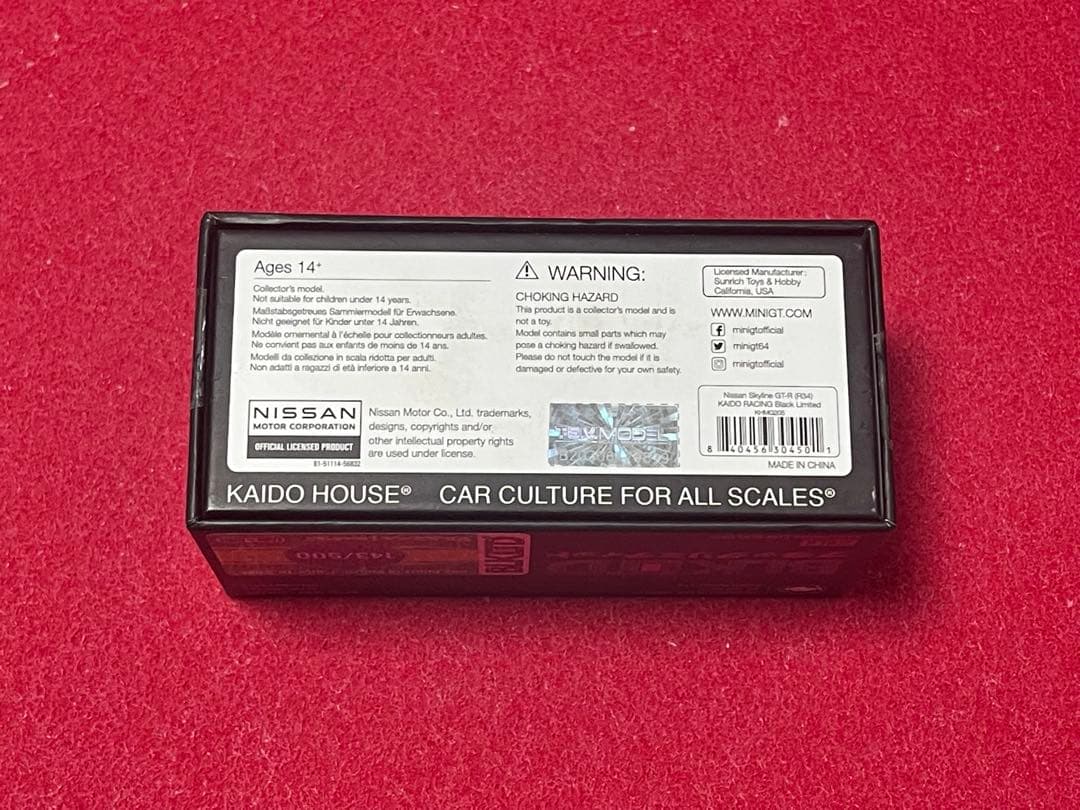 じ*ん様 BLK LTD Kaido House サイン入り 143/500