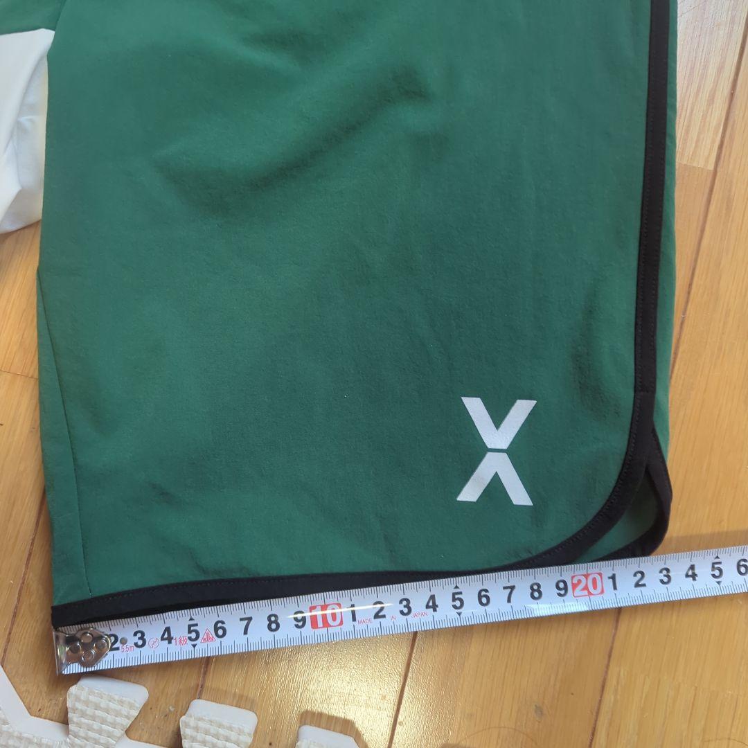 VEATM サーフパンツ Mサイズ 水着 緑/白/黒