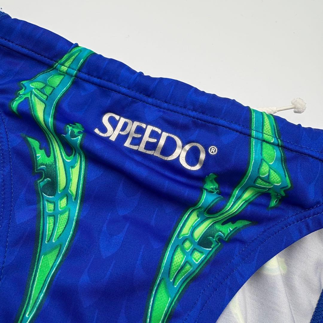SPEEDO 競泳水着 青 グリーン