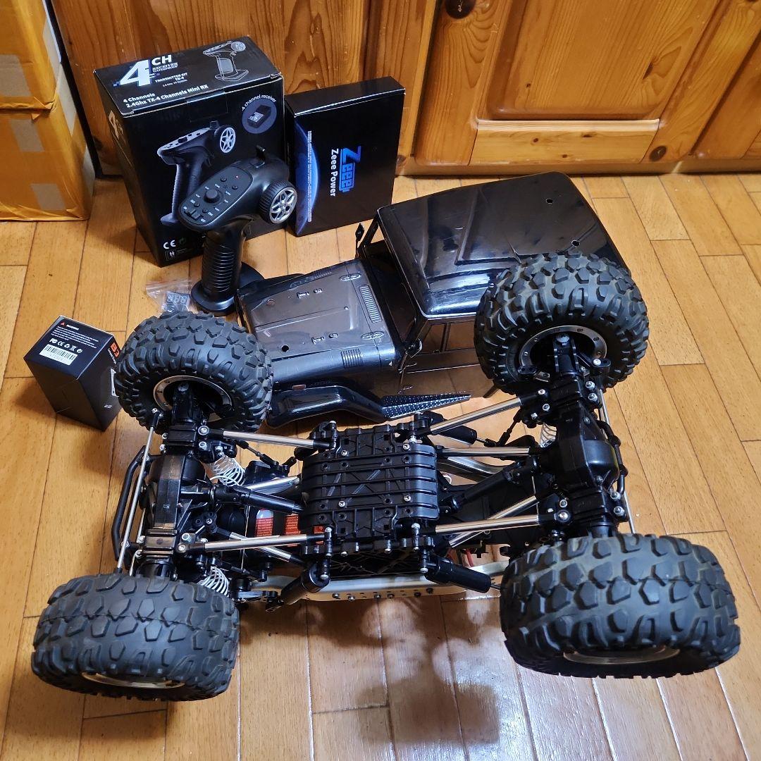 タミヤ CR-01 フルセット　黒　ランクル　　ラジコン　cc-01cc-02