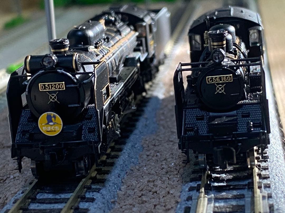 kato Nゲージ D51 200 C56 160 35系SLやまぐち号　セット