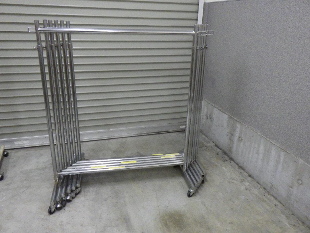 【直接引き取り限定】 ハンガーラック １６台セット 催事 店舗什器