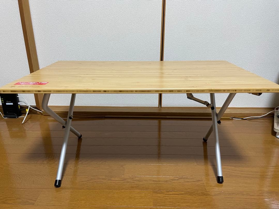 本日限定値下　 peak スノーピーク ワンアクションローテーブル竹