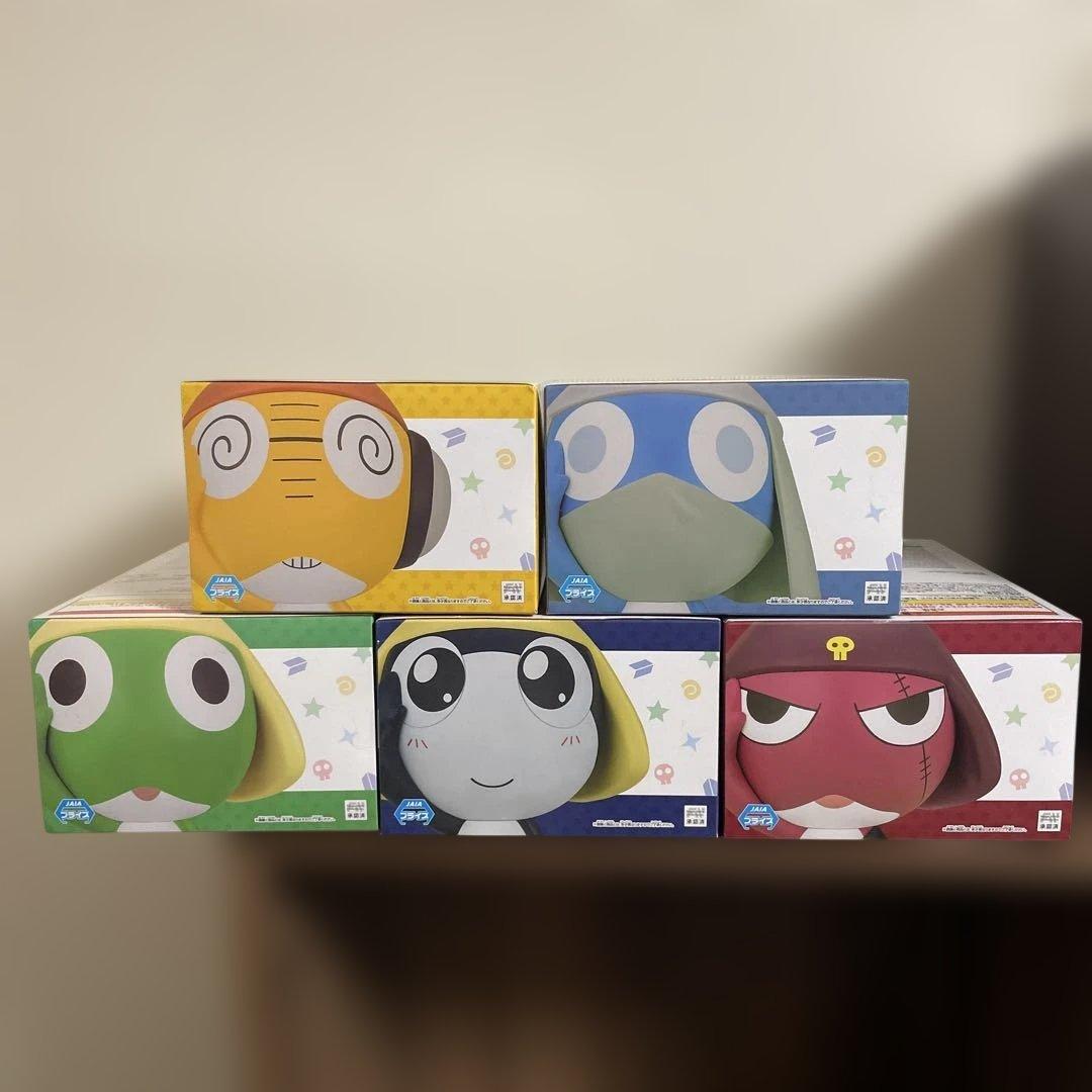 ケロロ軍曹 おおきなSOFVIMATES フィギュア　5点セット