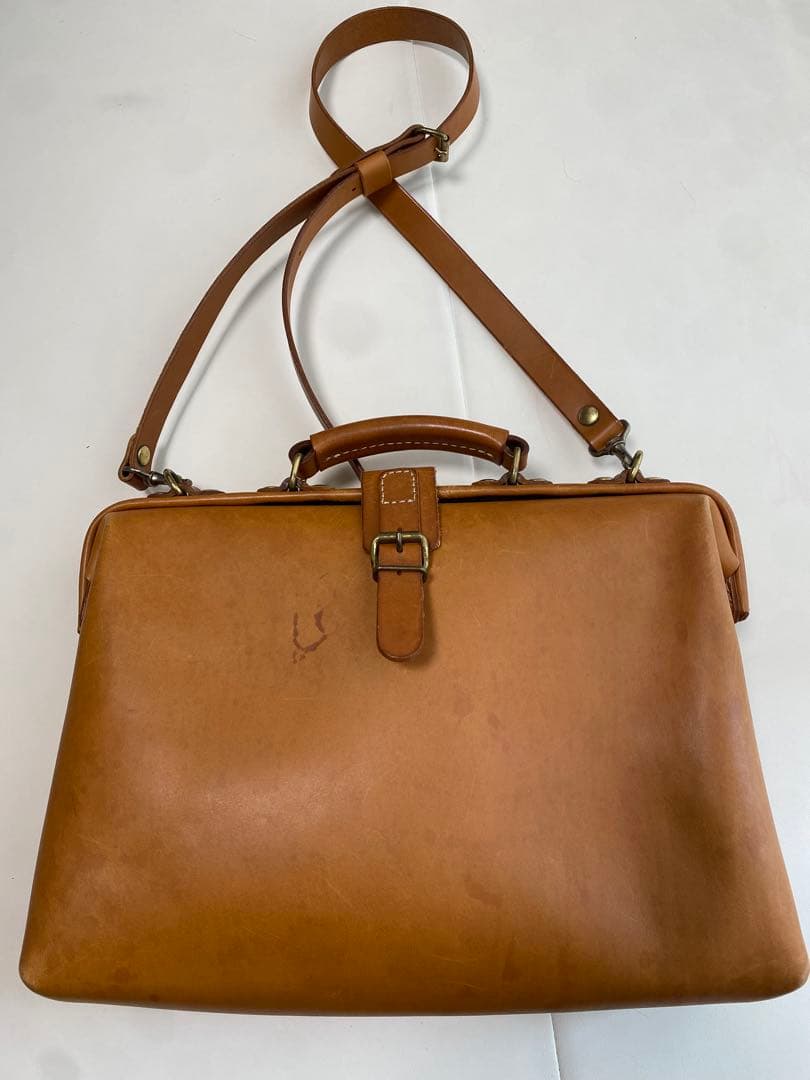 【年末年始セール】HERZ ブラウン レザー 2way ショルダー