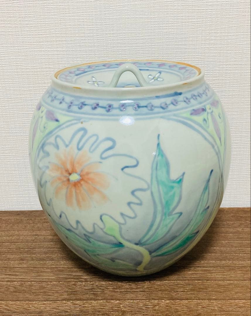 ルーシーリー　佐藤走波（五代）　中国絲綢文　水指