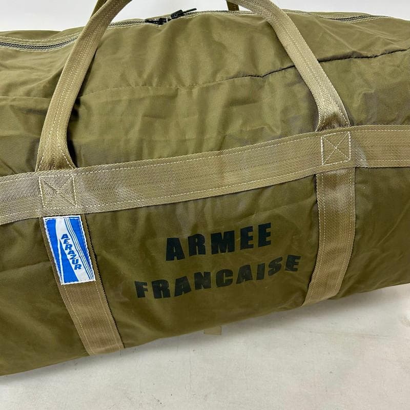 h*o様 【希少】【新品】仏軍 AERAZUR パラシュートバッグ 65L 金属