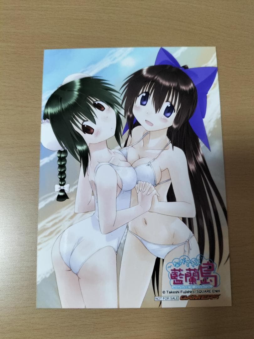 ながされて藍蘭島 イラストカード 8枚【まとめ売り】