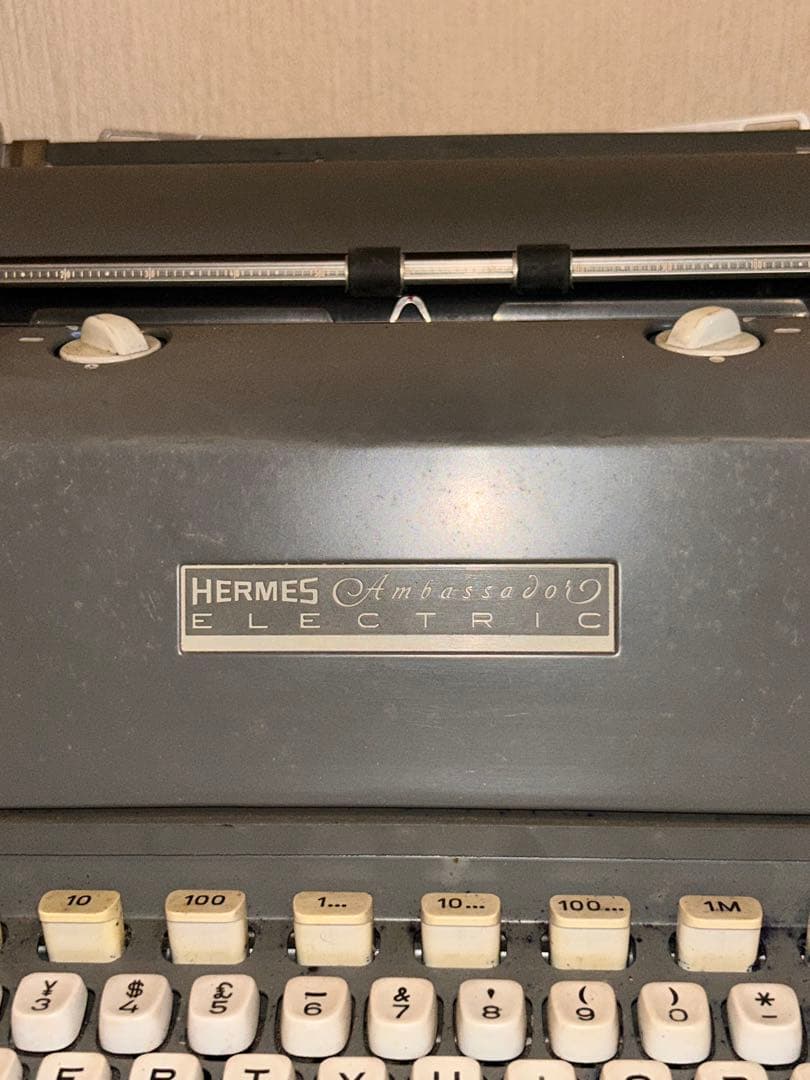 HERMES Ambassador エルメス スイス製 タイプライター 現状品