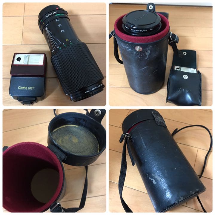 一眼レフカメラ・レンズ・フラッシュライト