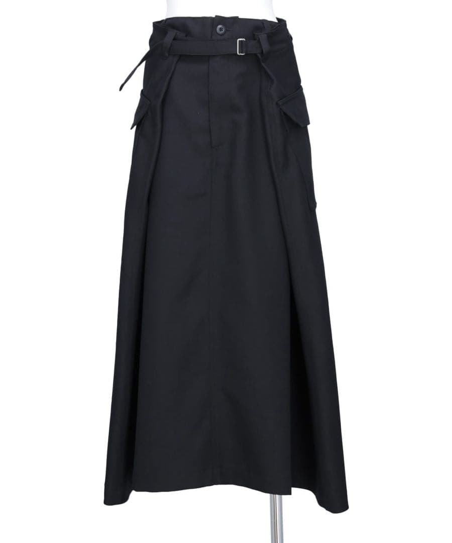 スカート ANREALAGE WRAP POLYESTER MILITARY SKIRT