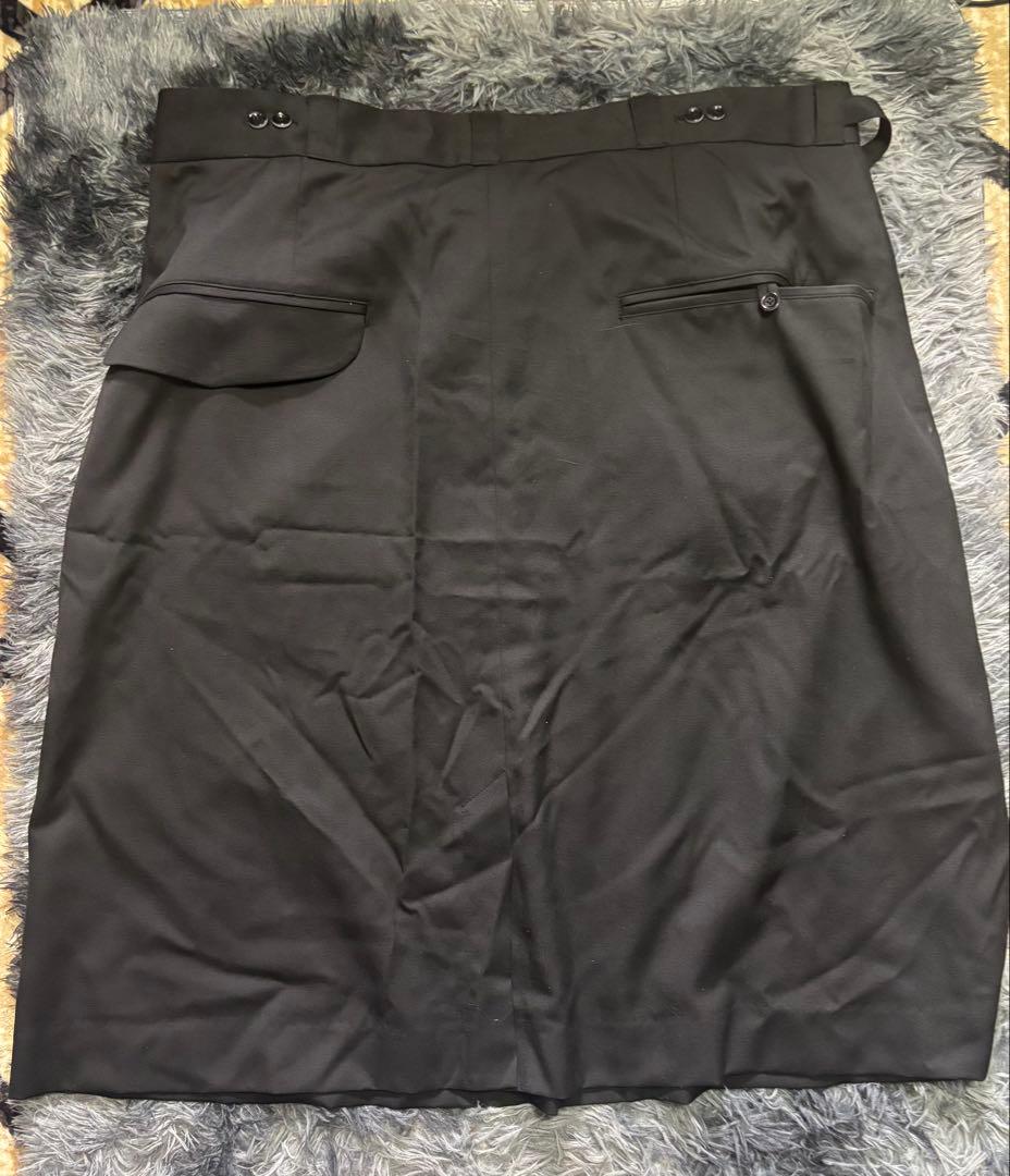 スカート ANREALAGE WRAP POLYESTER MILITARY SKIRT