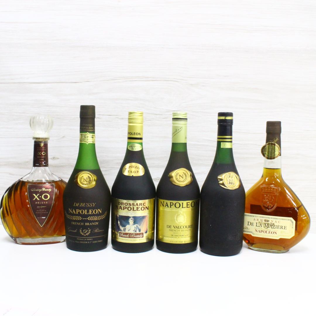 ◇未開栓 ブランデー6本まとめ サントリー X.O他