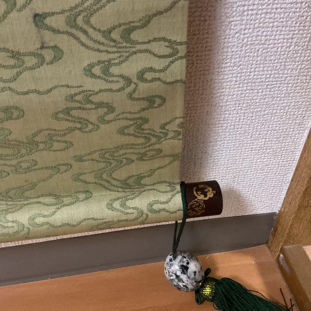 御朱印軸 四国三十五札所 大変珍しい朱印軸 軸先 木 細工軸先