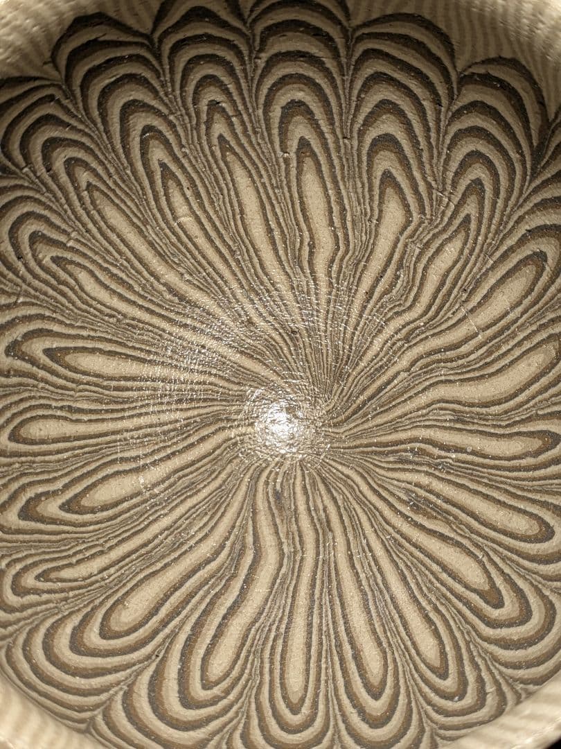 瀬戸市無形文化財 水野教雄 練込茶碗 合箱 抹茶碗 抹茶茶碗 茶道具 茶器