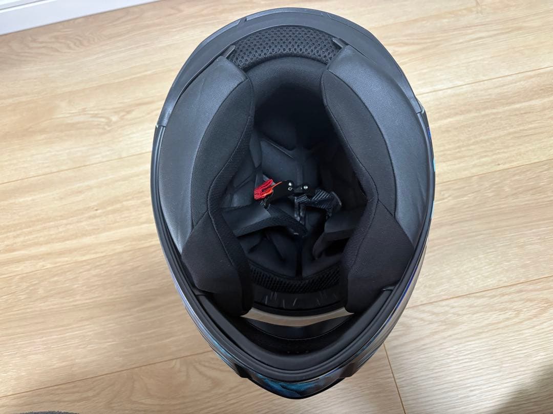 OGKカブト SHUMA シューマ フルフェイス M帽体ブルーミラー新品有 美品